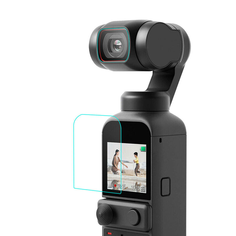 Tempered Glass Screen Lens Protector Set for DJI Pocket 2 Gimbal Camera (2)