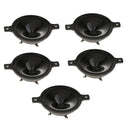 5Pcs New Audio Tweeters Round Piezoelectric Tweeter Speaker Buzzer DIY