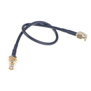 1PC 20cm WiFi router antenna extension cable cord RG174 RP-SMA male to fem uW