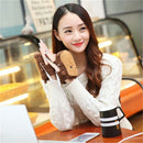 1 Pair Usb Powered Heated Gloves Cute Electric Winter Hands Warmer For Skii