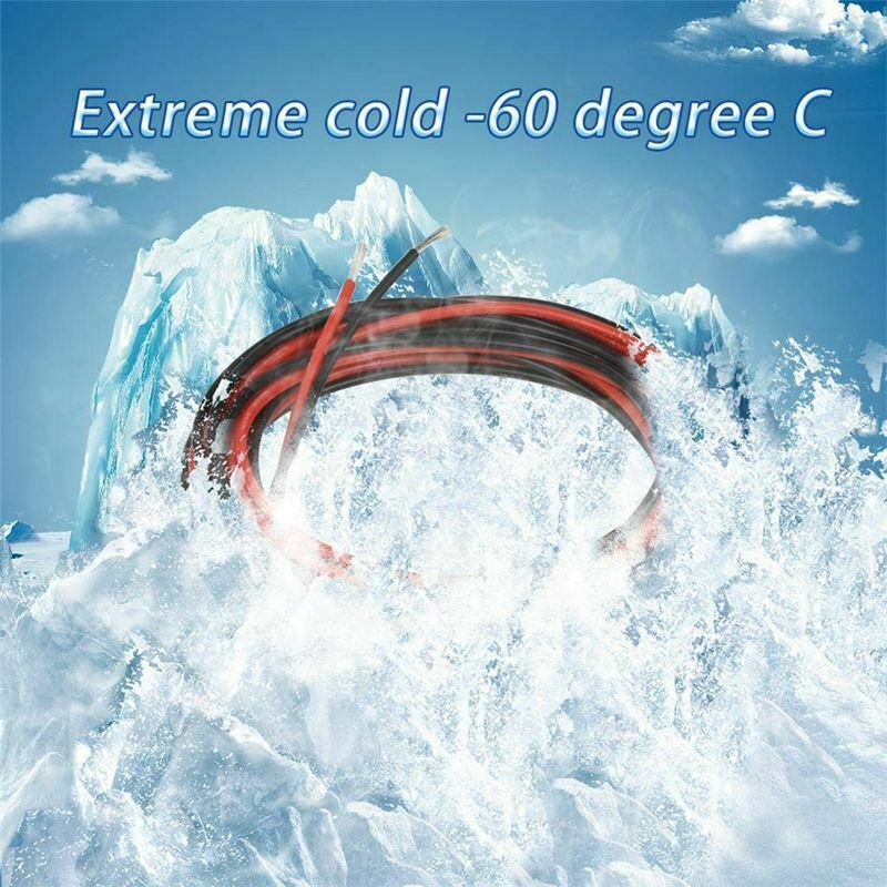 10 Gauge Silicone Wire 10 Feet - 10 AWG Silicone Wire - Flexible Silicone W K1J8