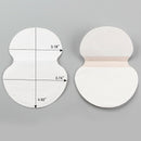 100 pcs Summer Armpit Sweat Pads Underarm Deodorants Stickers Absorbing Dis