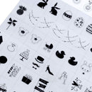 Celebration Symbols Letter Pack - For A4 / A5 CINEMATIC LIGHTBOX - Cinema S L5P6