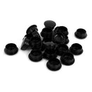 24Pcs Round Blanking End Caps Tubing Pipe Insert Bung 15mm x 12mm I6D6