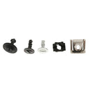 60 Pieces Protective Pan Hardware Kit Pin Clip Nut For Audi A4 S4 VW Passat