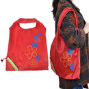 5 PCS Cute Reusable Strawberry Storage Bag Handbags Foldable Shopping Bags To-OZ