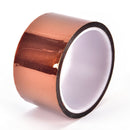 50mm 5cm x 30M Kapton Tape Sticky High Temperature Heat Resistant Polyimide AT3C