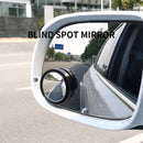 2pcs Car Blind Spot Mirrors 360 Degree Adjustable Wide Angle Round Convex Mirror