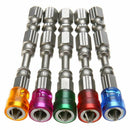 5X Anti Slip Electric Hex Magnetic Screwdriver 65mm S2 PH2 Single Head Bit