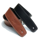 Leather Guitar Strap Adjustable Soft Bass Straps Accessories Brown Y3P5