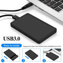 2.5 Inch Hdd Sata To Usb 3.0 Tool-Free External Hard Drive Enclosure For Hd R7Z4