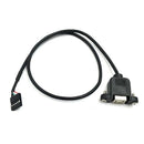 50CM 5 Pin Motherboard Female Header to USB Type B Female Adapter Dupont Ex