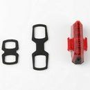 Bicycle Taillights Mountain Bike Rear Warning Lights 5Led Cycling Taillight Y9R6