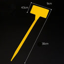 Gardens Planting Tools 50 Pcs Bonsai Plastic Plant Labels Garden Labels T-T E7S8