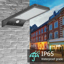 36LED Waterproof Wall Lamp Infrared Sensor Outdoor Garden Yard Solar Light
