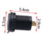 2in1 Led DC12V-24V 2.1A Universal Car Charger USB Port Phone Voltmeter For  J5R5