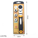 3 in 1 Ratchet Wrench Set 1/4 Inch 3/8 Inch 1/2 Inch Adjustable Sleeve Adap