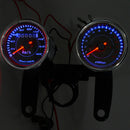 2 In 1 Speedometer Tachometer ABS With Bracket Professional Motorcycle Odometer