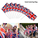 1pc Union Jack Hand Waving Flag Royal Jubilee UK GB Great Britain NFJ Nw