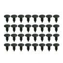 190PCS  Auto Car Plastic Rivet Fasteners Push Pin Trim Bumper Fender Panel Clips
