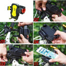 Adjustable Mobile Phone Stand Holder Anti-Slip Bracket For Bike/ Scooter(Ra