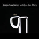 Drilling Free Kitchen Bathroom Office Stainless Steel Home S Shaped Hook Bedroom