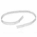 100 pcs 2.54 mm Du Pont jumper wire cable housing female pin connector term F8I8