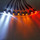 2 Red 2 White 4 Yellow Color LED Light Kit LED Lamp Fit 1/8 1/10 RC Cars Axial
