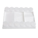 1 Set Painting Pallet Tray Plastic Art Palette for Acrylic / Oil / Watercolor