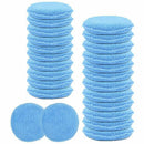 Wax Hand Polish Microfiber Applicator Pad for Automotive Car, Blue (24 Pack