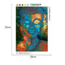 Full Rhinestone DIY 5D Diamond Buddha Painting Embroidery Cross Stitch Craf Z7O6