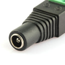 For CCTV Camera 40Pcs Power Cable Female & Male Plug Connector DC 5.5mm x EYK