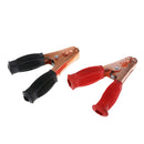 2Piece Car Vehicle Battery Test Alligator Crocodile Clip Clamp