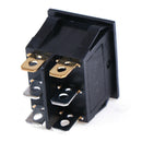 1PCS Rocker switch belt cat-eye switch two gang switch double swi IO BX