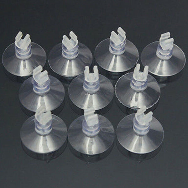 10* Aquarium Fish Tank Suction Cup Sucker Holders For Air Line Tube Hose Pump 3C