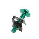 10x Aluminium M6 Fairing Bolt Screw For Yamaha YZF-R1 1998-2002-2007-2014 Green