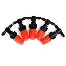 5pcs Irrigation Plant Self Watering Garden Hose Sprinklers Atomization noz OZ