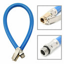 1PC Car Air Rubber Hose Copper Lock on Clip Chuck Tire Inflator Self-locking