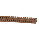 Finest 8pcs Softer Mahogany Guitar Edge Trim Inlay Strips 37cm/14.56inch