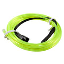 2M Fluorescent Green Flash Flexible Neon Light Glow El Strip Wire + Battery M2Q1