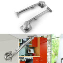 2pcs Hydraulic Randomly Stop Hinges Kitchen Cabinet Door Adjustable Hinge A