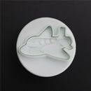 4x Plane,Ship,Train,Car Sample Cookie Cutters Mold Cake Decors DIY Fondant Mo JR