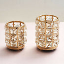 Crystal Makeup Brush Holder Pencil Collection Organizer Household golden L