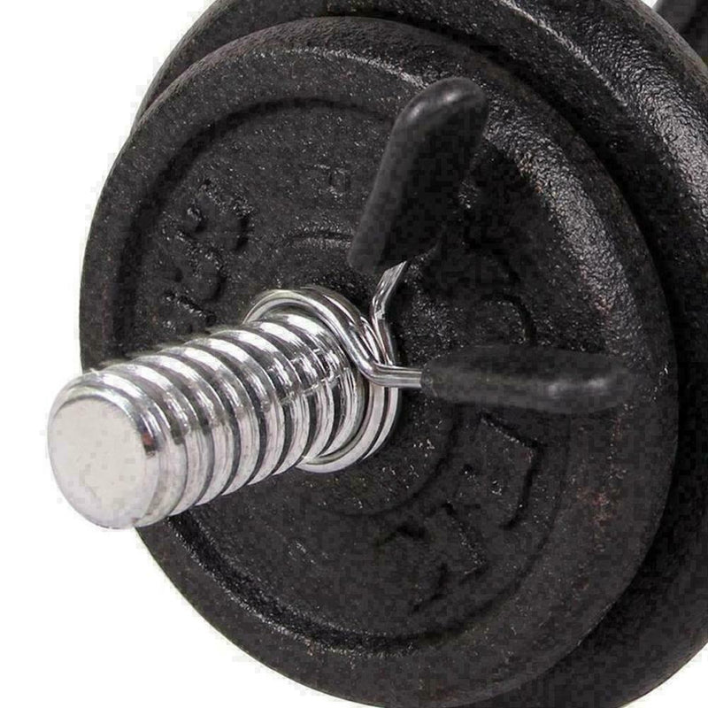 30mm 2pcs  fitness dumbbell bar general barbell bar clip clip spring preven M5Y0