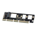 1*NVMe M.2 NGFF SSD to PCI-E PCI express 16x x4 adapter riser card conve Su B6U6