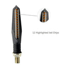 2x Motorcycle LED Clean Turn Signal Indicator Light Flowing Indicator Lights