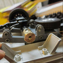 Metal 5mm to 12mm Wheel Hub Extension Adapter for WPL D12 RC Car Accessory