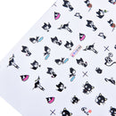 Nail Art Stickers Cat Kitten UV Gel Polish Tips DIY Manicure Decals ME