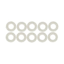 10pcs Cotton Felt Mats Trumpet Key Pad for Trumpet Trombone Repair Accessor
