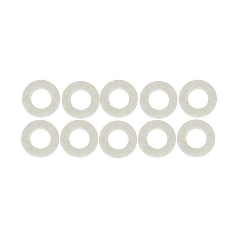 10pcs Cotton Felt Mats Trumpet Key Pad for Trumpet Trombone Repair Accessor